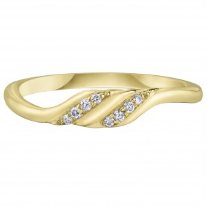 Women diamond ring 10kt DD7879